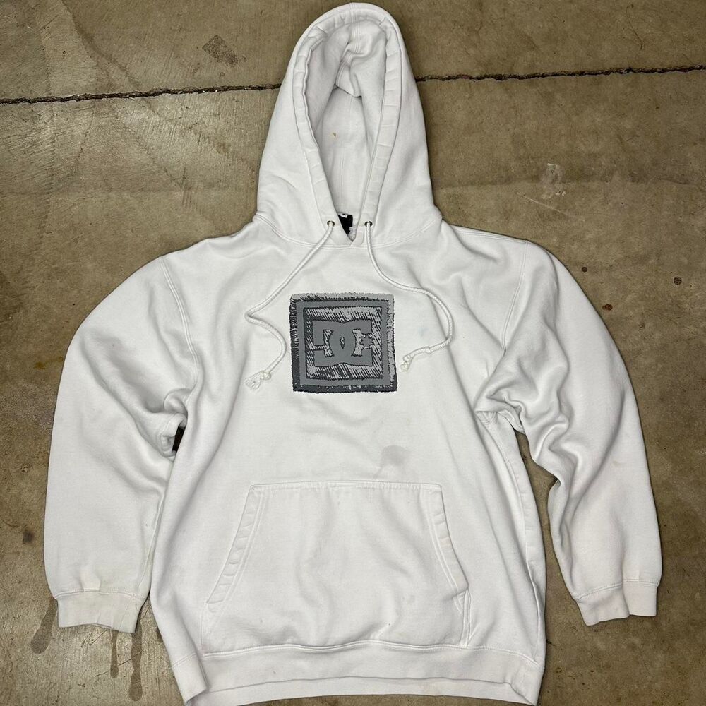 Dc-shoes Men's White Hoodie